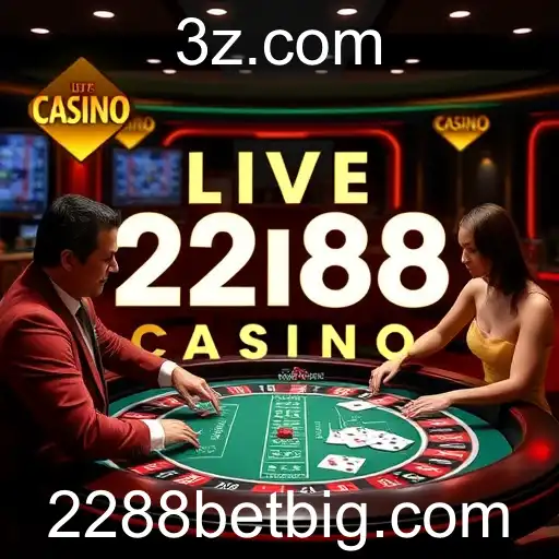 Experiência Imersiva de Live Casino na Plataforma 2288 Bet